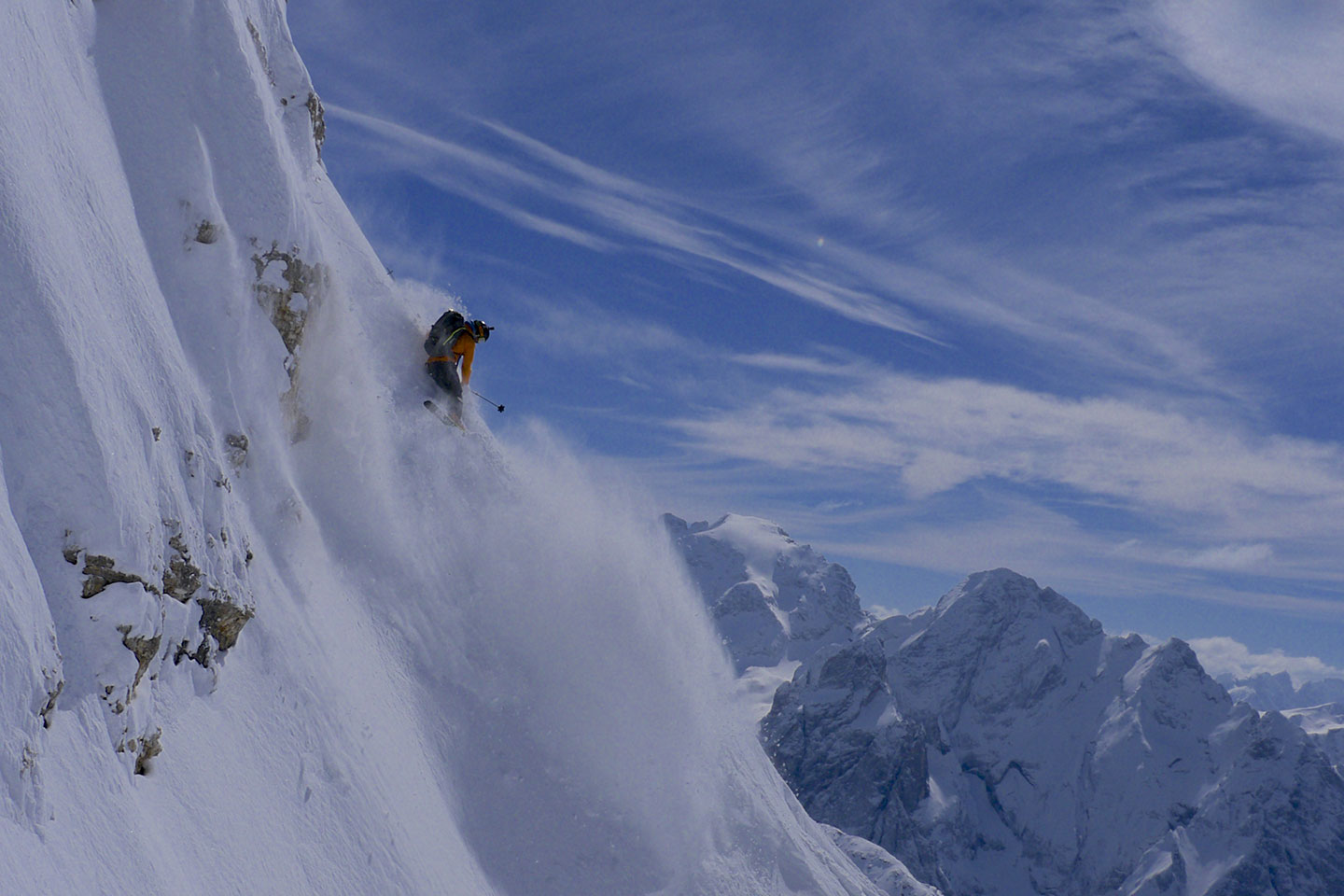 Tour di Sci Freeride in Dolomiti, 3 Giorni di Tour