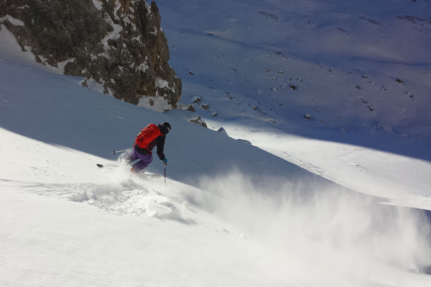 Ski Mountaineering in Lagazuoi