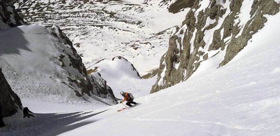 Sci Alpinismo alla Forcella del Laghet da Passo San Pellegrino