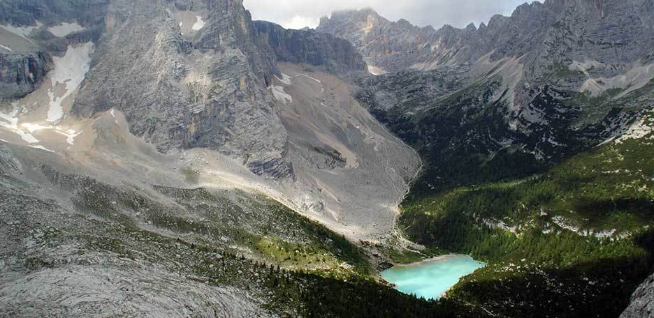 Escursione al Lago del Sorapiss e al Rifugio Vandelli