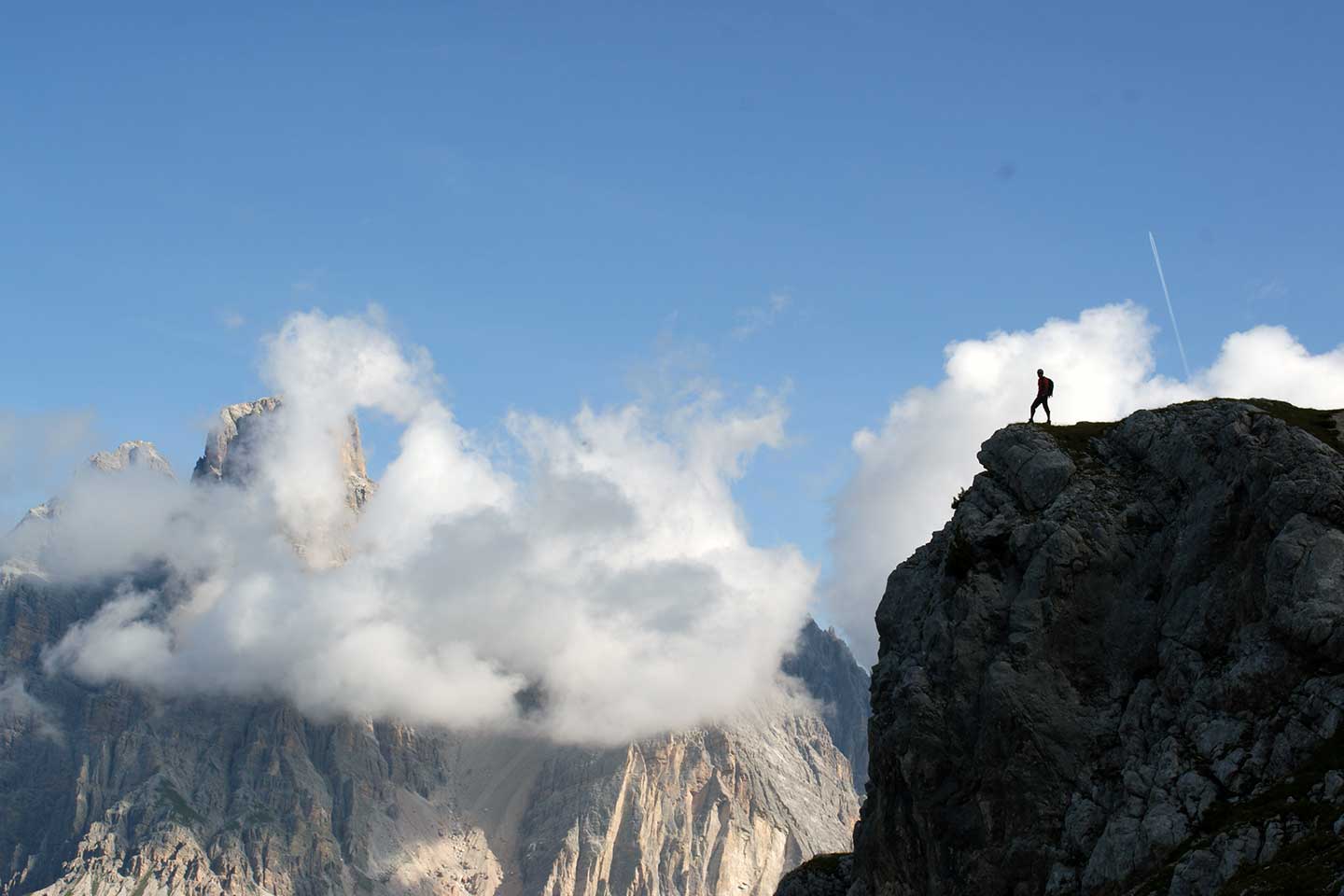 Trekking to Ciadin del Laudo and Sorapiss Lake