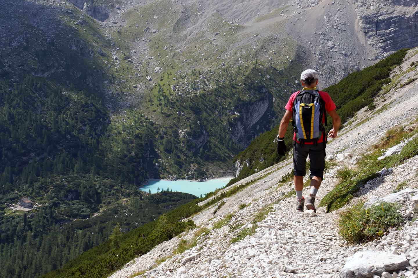 Trekking to Ciadin del Laudo and Sorapiss Lake