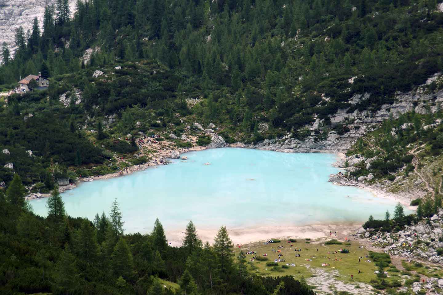 Trekking al Ciadin del Laudo e al Lago Sorapiss