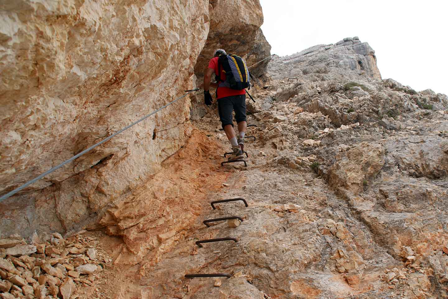 Trekking to Ciadin del Laudo and Sorapiss Lake