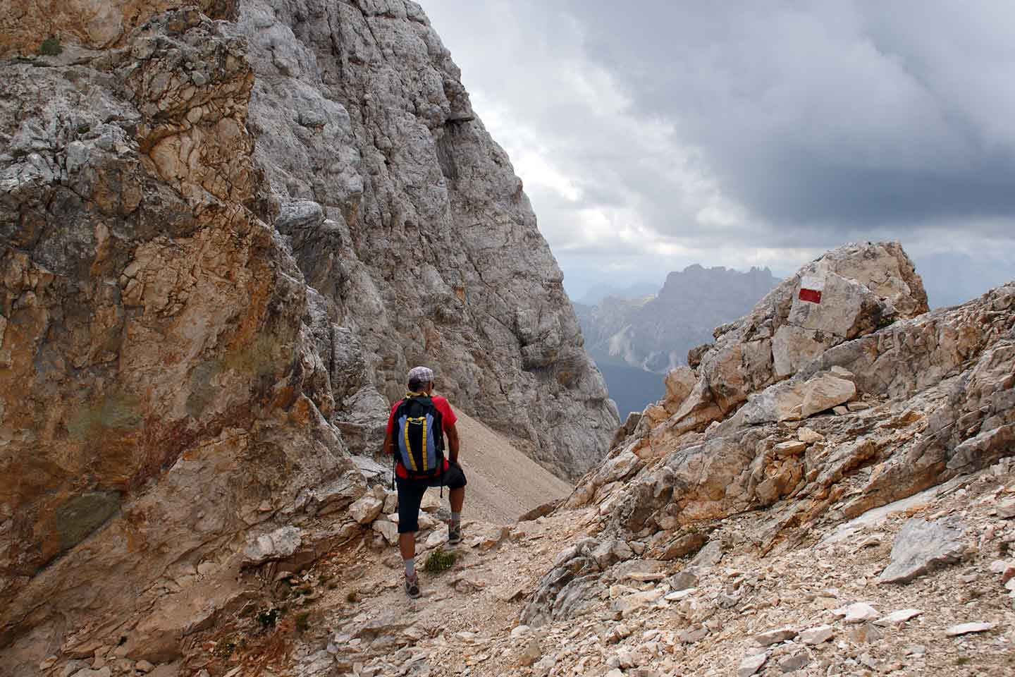 Trekking to Ciadin del Laudo and Sorapiss Lake