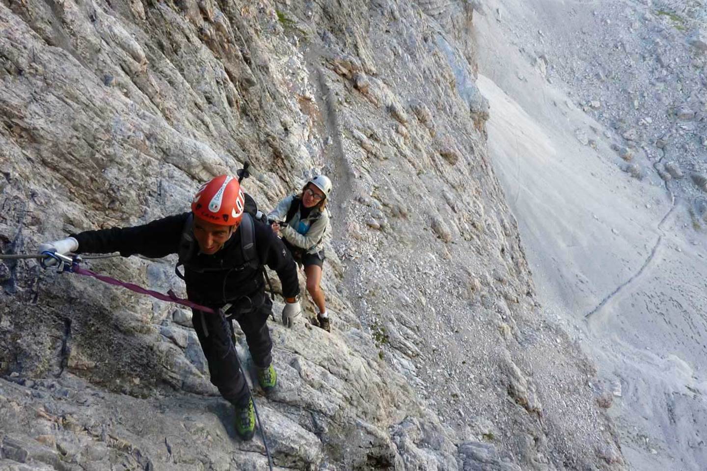 Ferrata Lipella alla Tofana di Rozes