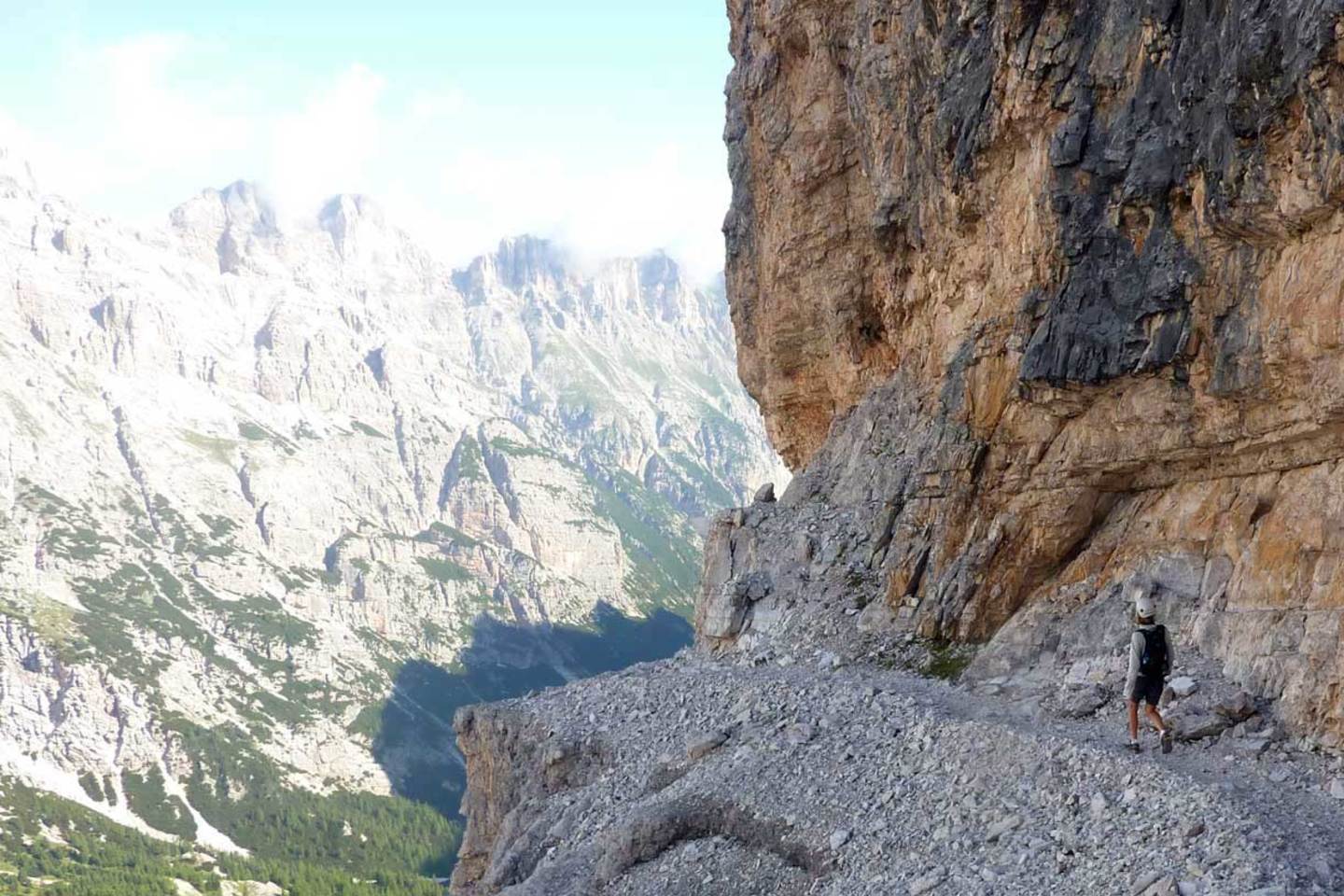 Via Ferrata Lipella to Tofana di Rozes