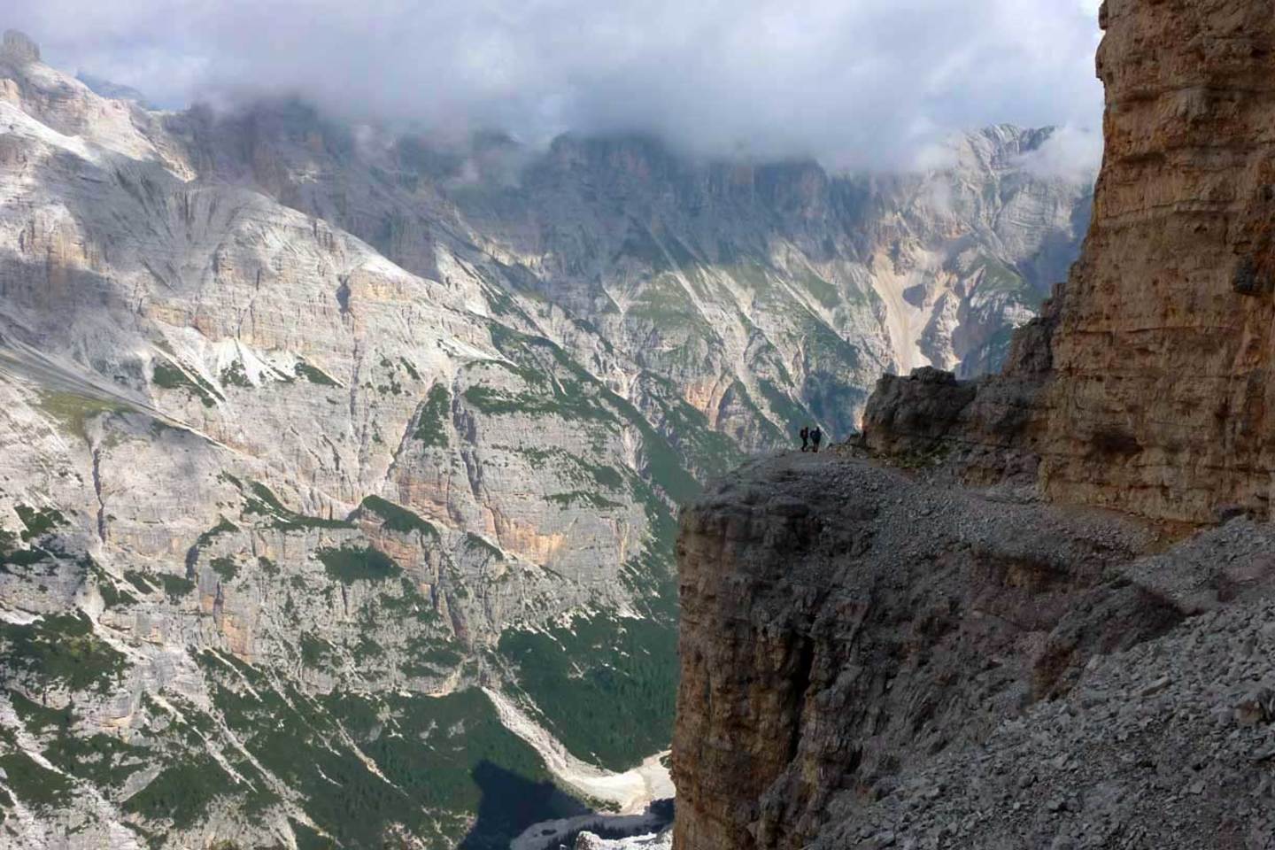 Via Ferrata Lipella to Tofana di Rozes