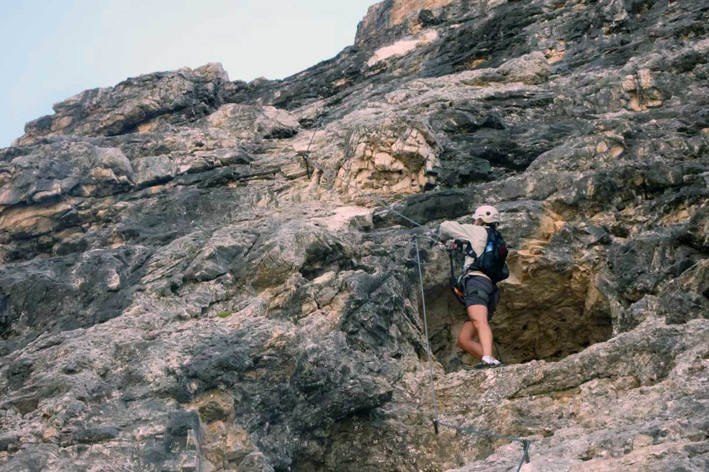 Via Ferrata Lipella to Tofana di Rozes