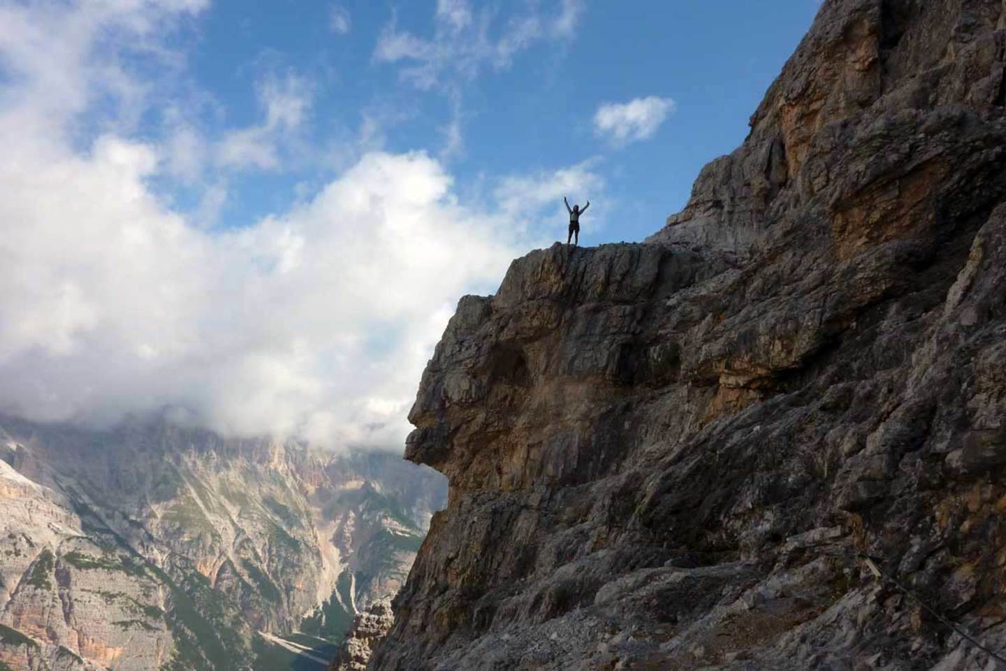 Ferrata Lipella alla Tofana di Rozes