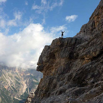 Via Ferrata Lipella to Tofana di Rozes