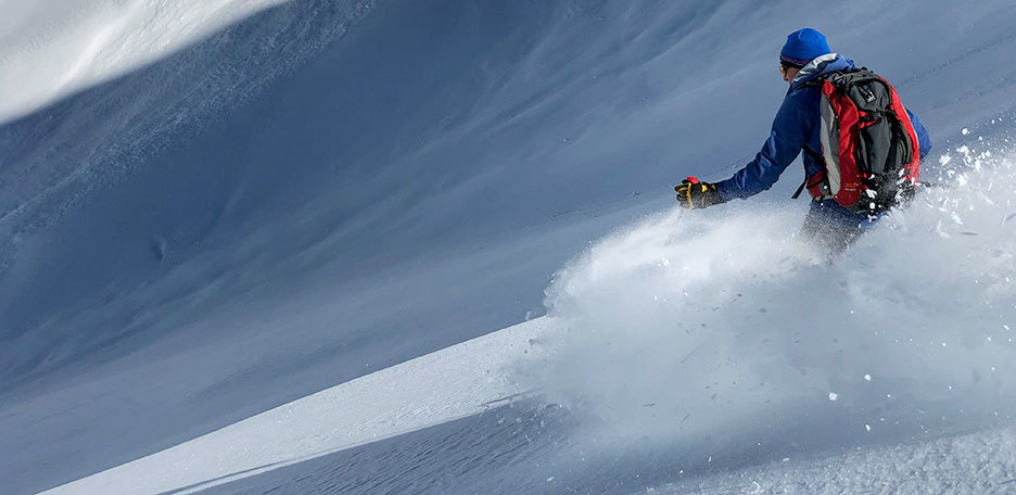 Freeride Skiing in Livigno, Off-piste Skiing Carosello 3000