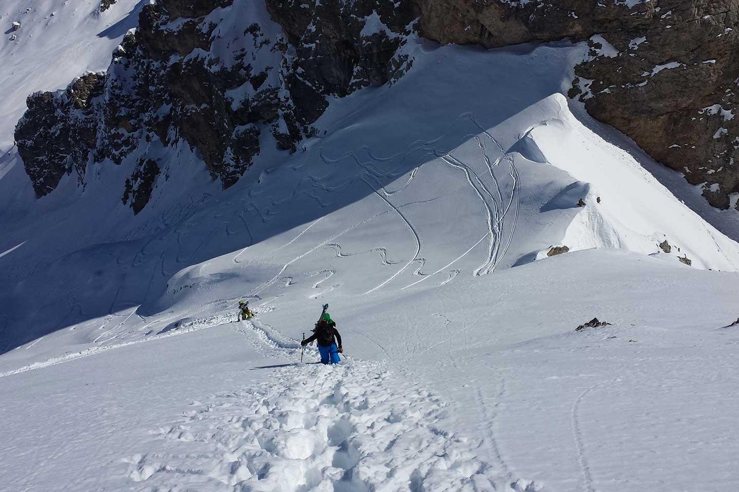 Sci Alpinismo alla Cima Loschiesuoi