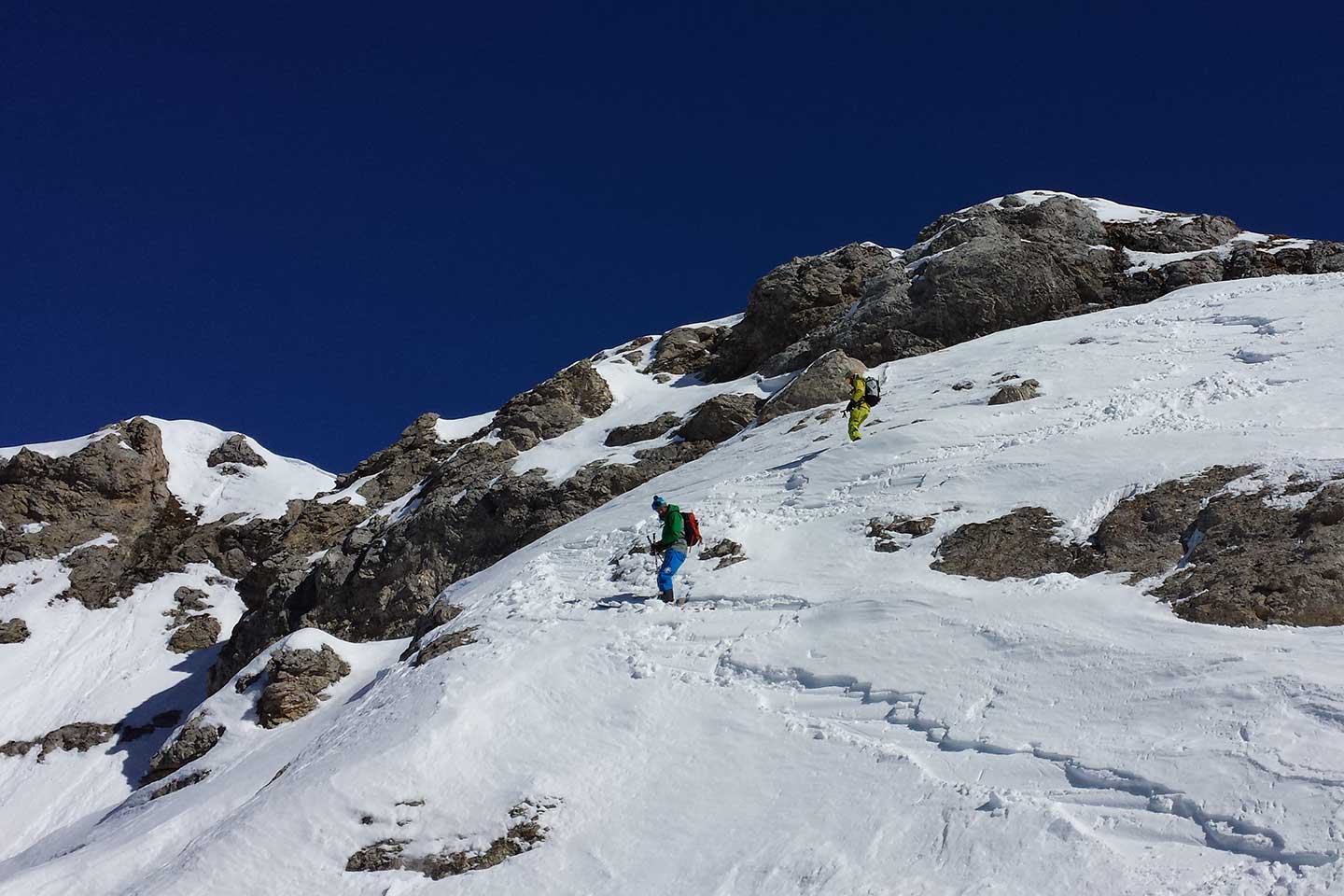 Sci Alpinismo alla Cima Loschiesuoi