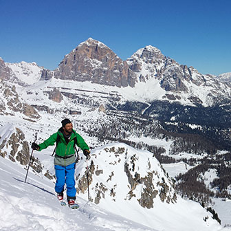 Sci Alpinismo alla Cima Loschiesuoi