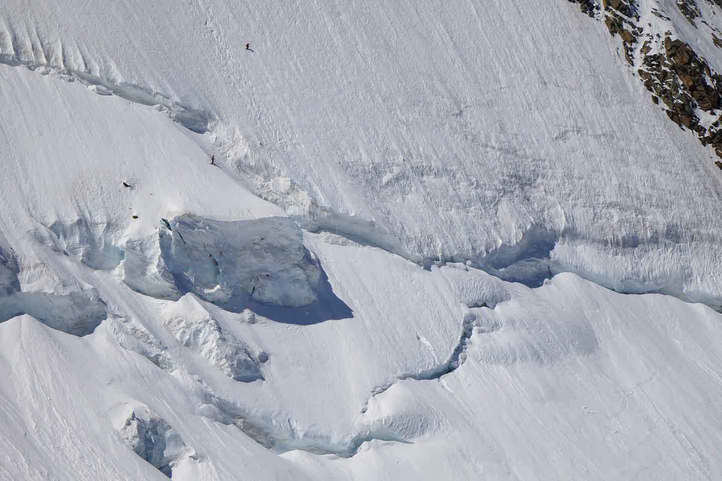 Sci Estremo al Monte Rosa, Freeride al Lyskamm Orientale