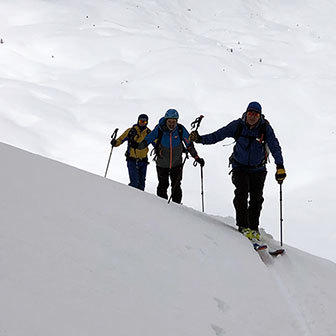 Ski Mountaineering in Val Ferret to Col Malatrà