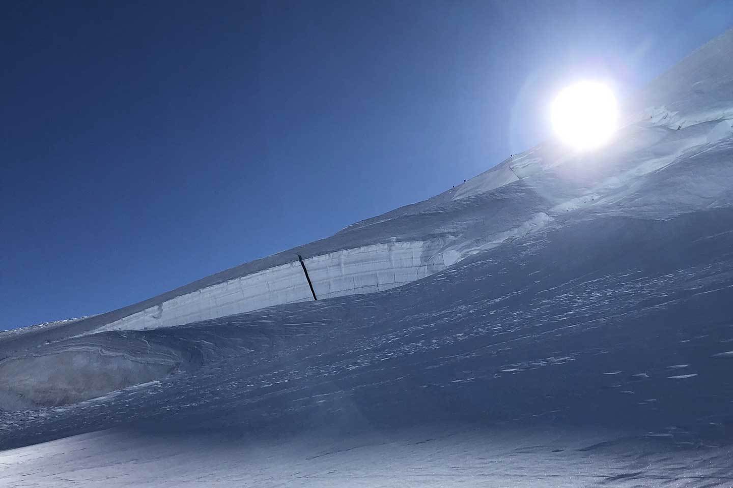 Sci Alpinismo alla Capanna Regina Margherita, Punta Gnifetti