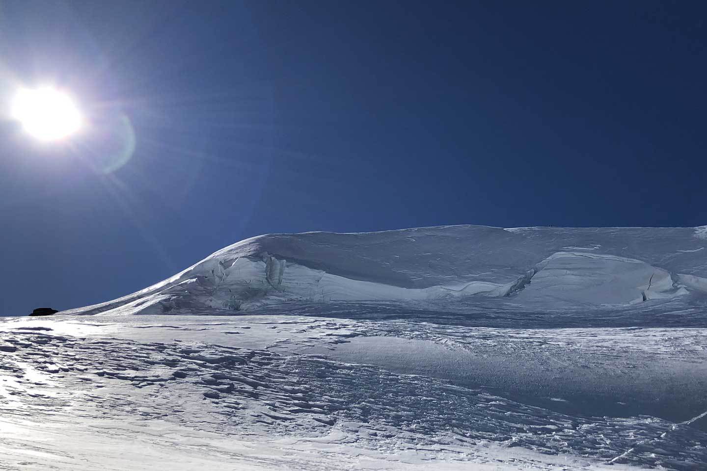 Sci Alpinismo alla Capanna Regina Margherita, Punta Gnifetti