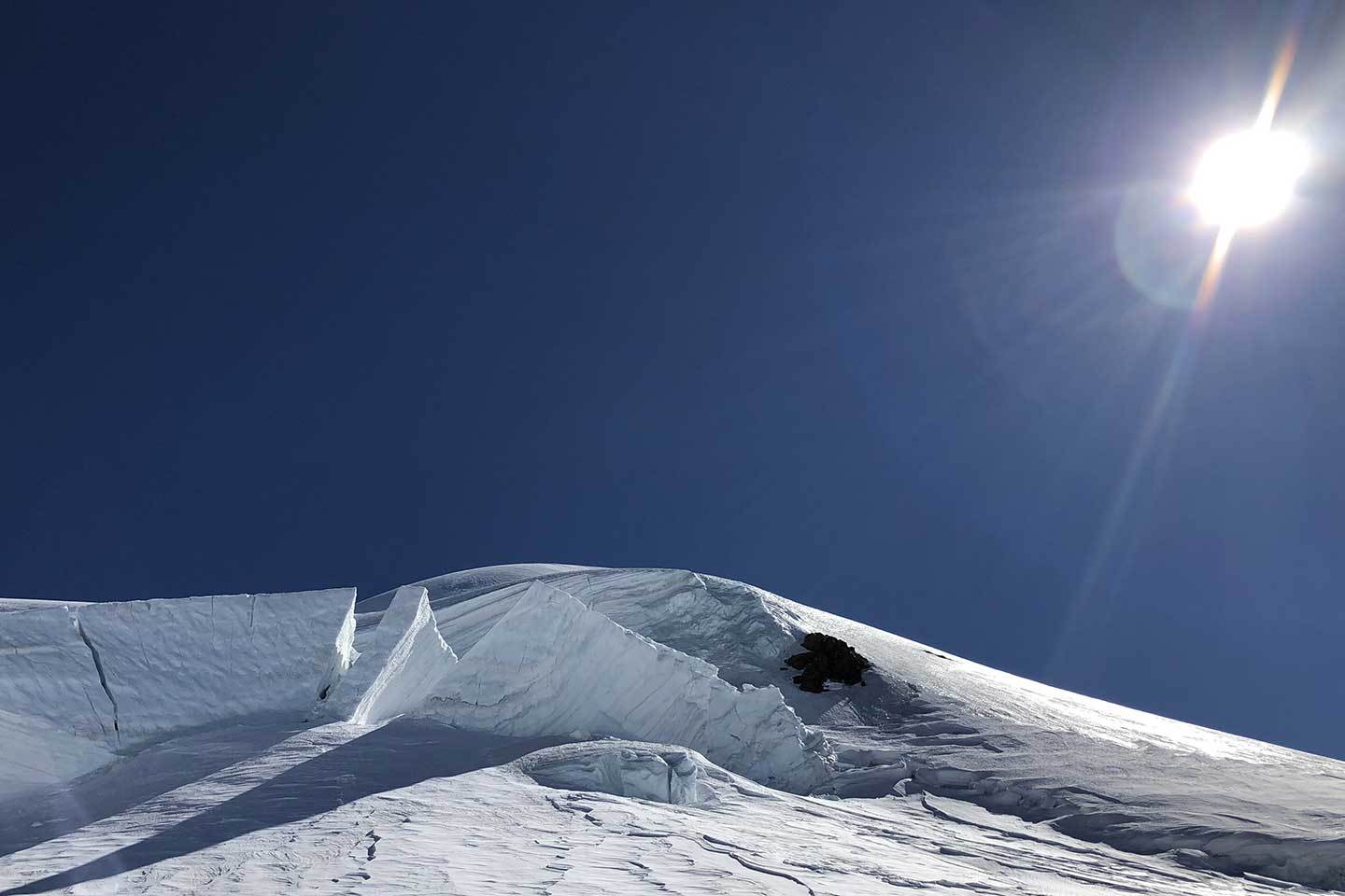 Sci Alpinismo alla Capanna Regina Margherita, Punta Gnifetti