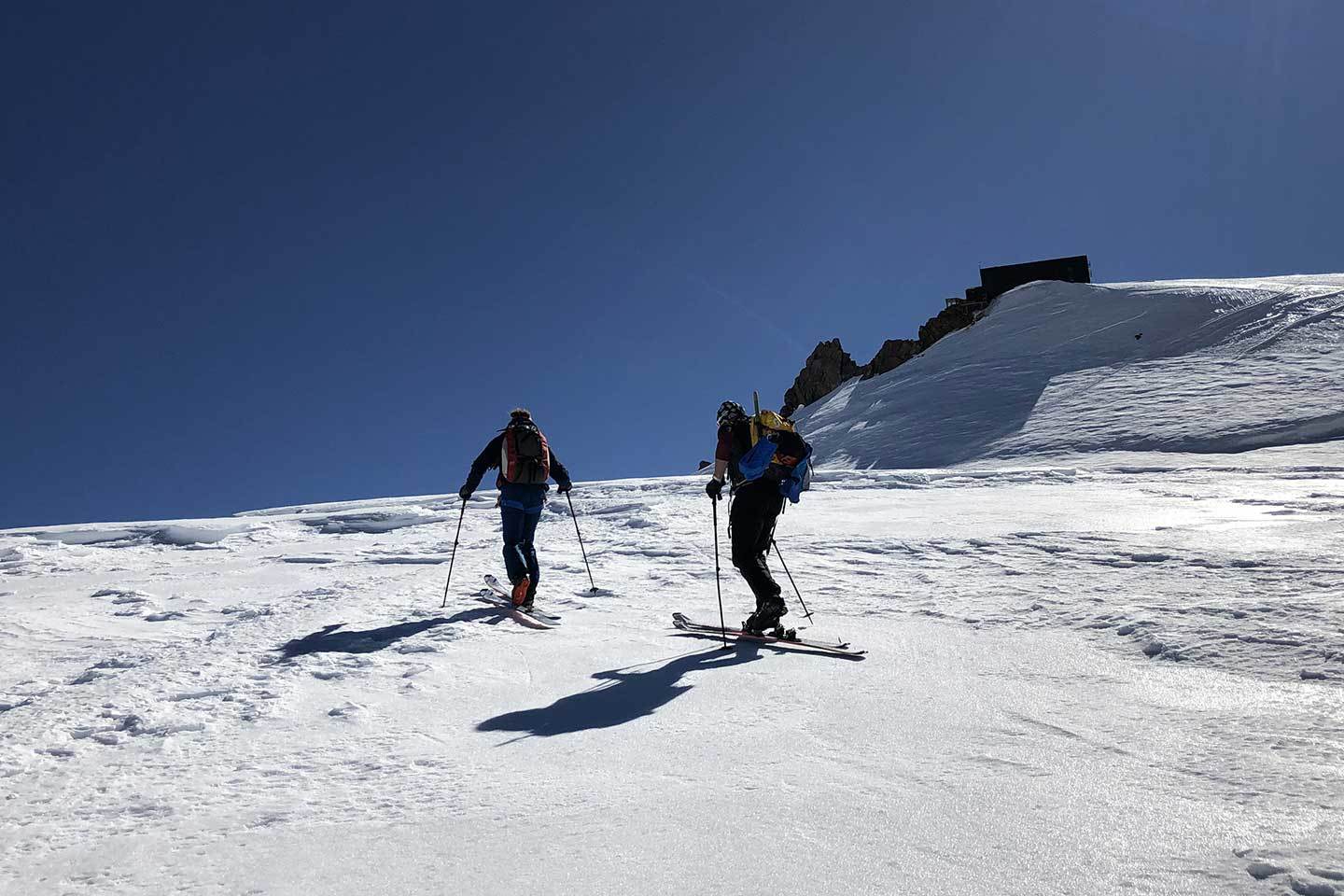 Ski Mountaineering to Capanna Margherita Hut, Punta Gnifetti