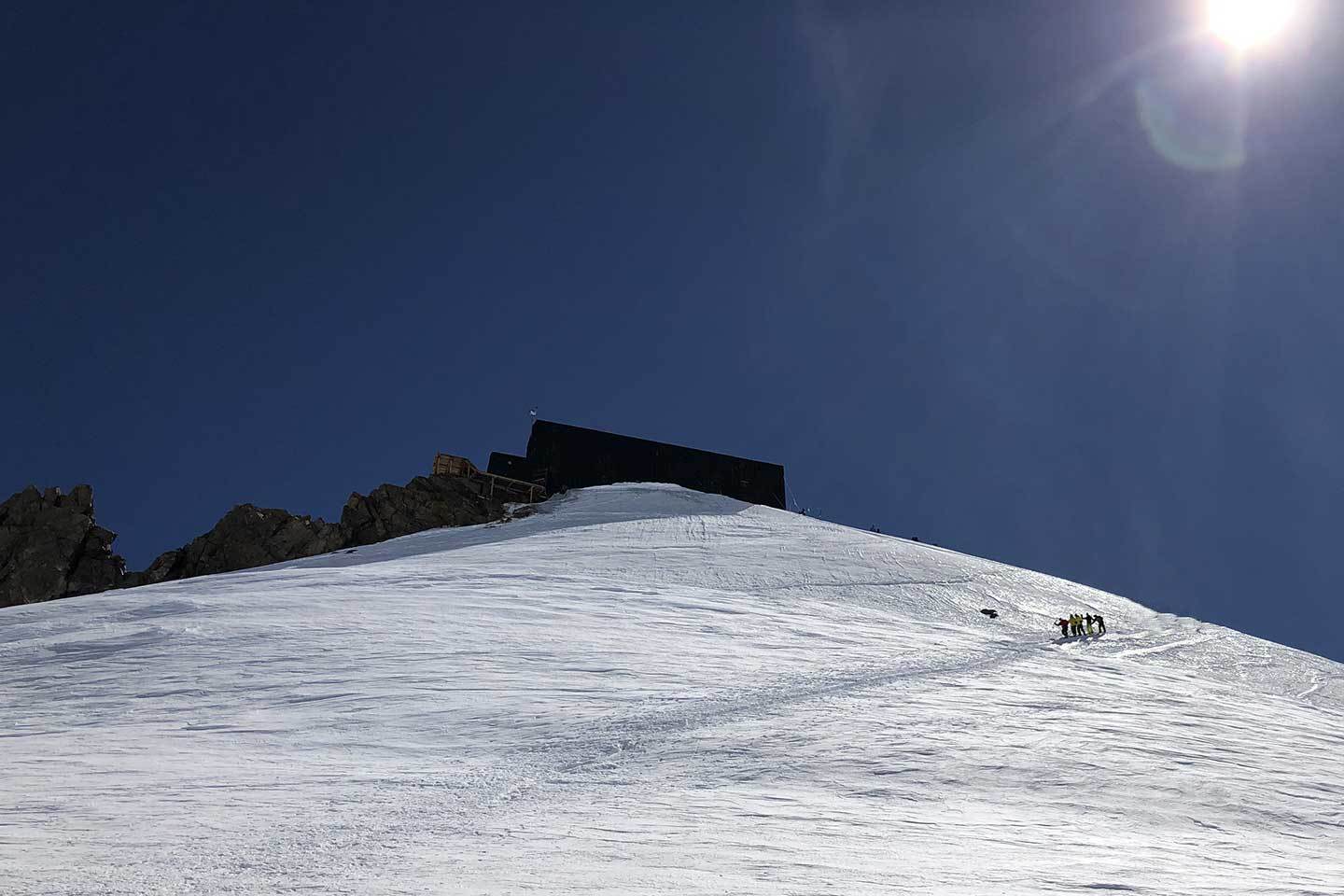 Sci Alpinismo alla Capanna Regina Margherita, Punta Gnifetti