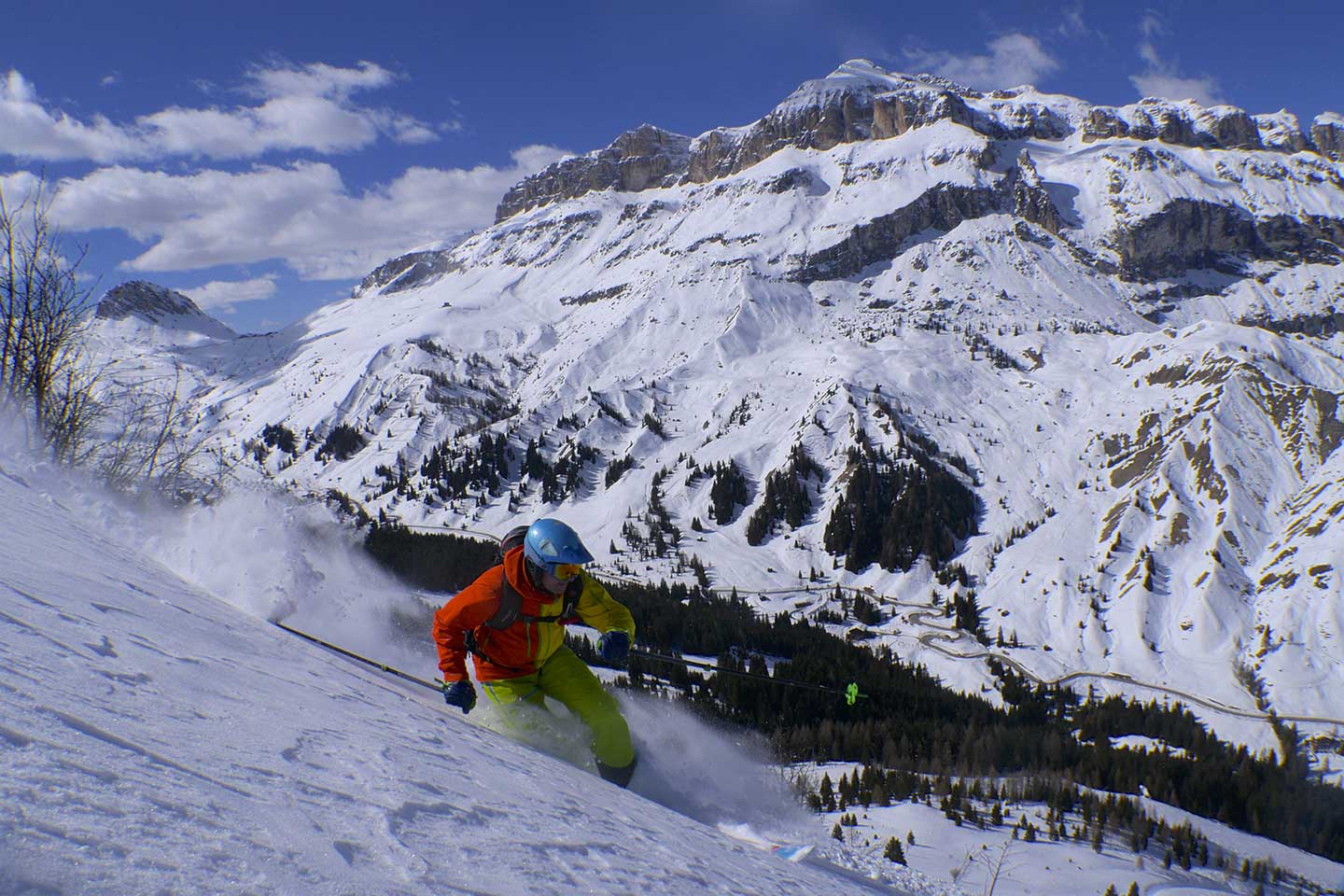 Tour di Sci Freeride in Dolomiti, 3 Giorni di Tour