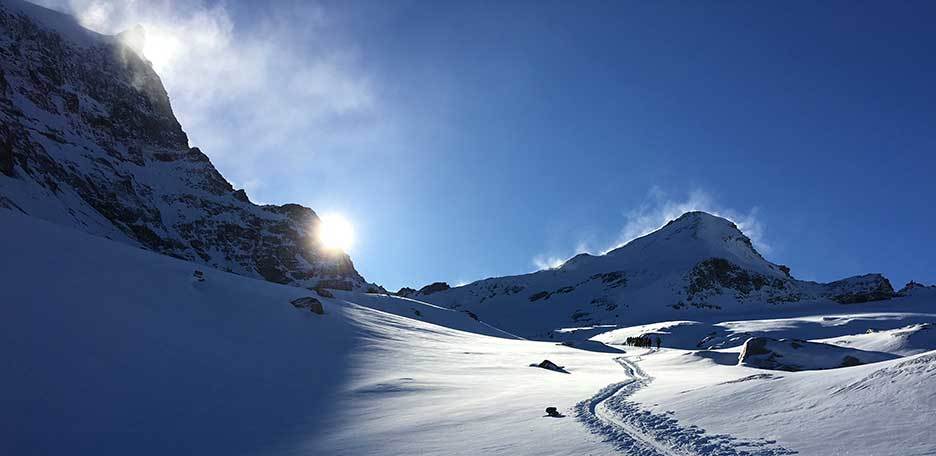 Tour Sci Alpinismo al Colle di Moncorvè da Pont Valsavaranche