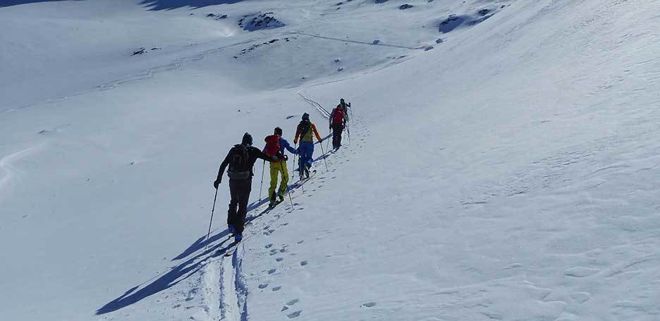 Sci Alpinismo al Colle di Moncorvè da Pont Valsavaranche