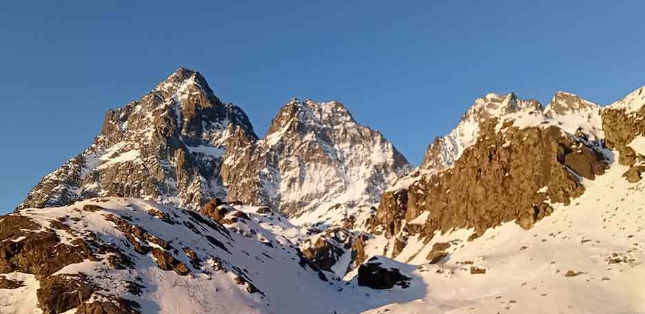 Climbing Monviso, Normal Route