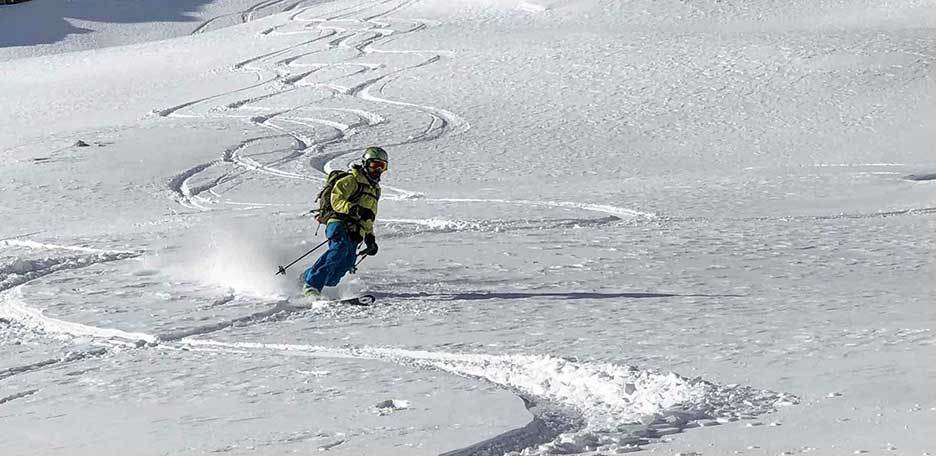 Sci Alpinismo alla Motta Grande