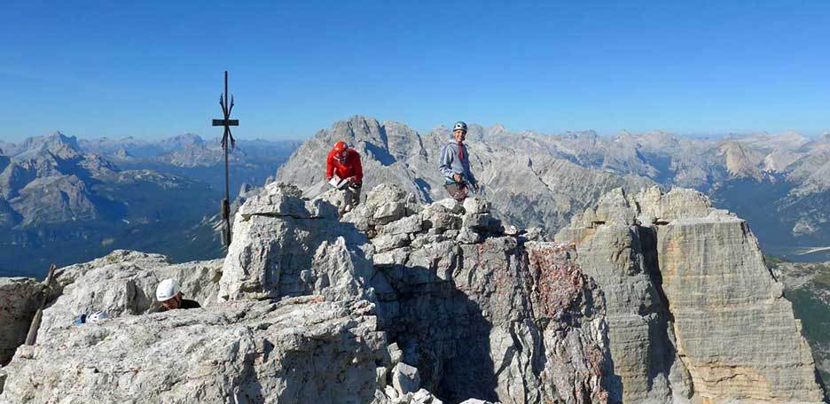 Arrampicata della Via Normale alla Cima Grande di Lavaredo