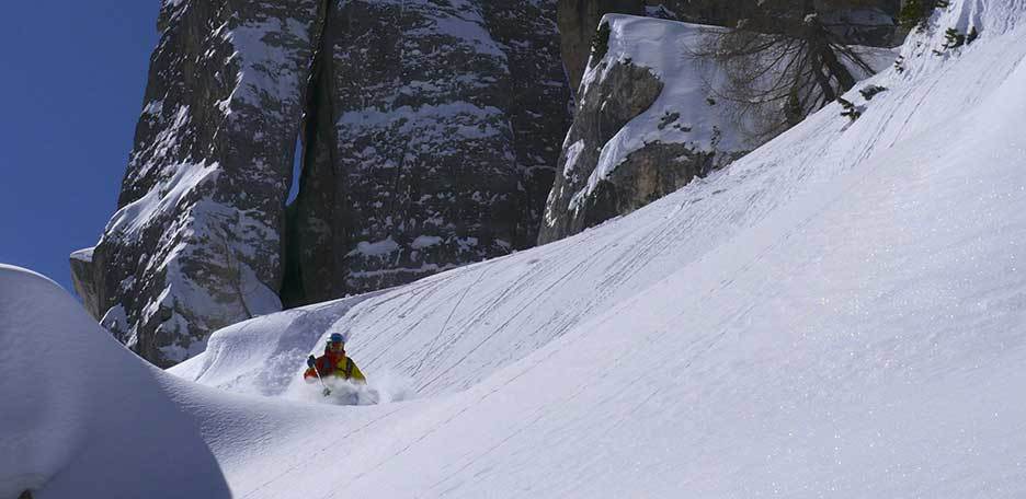 Sci Freeride in Val Gardena