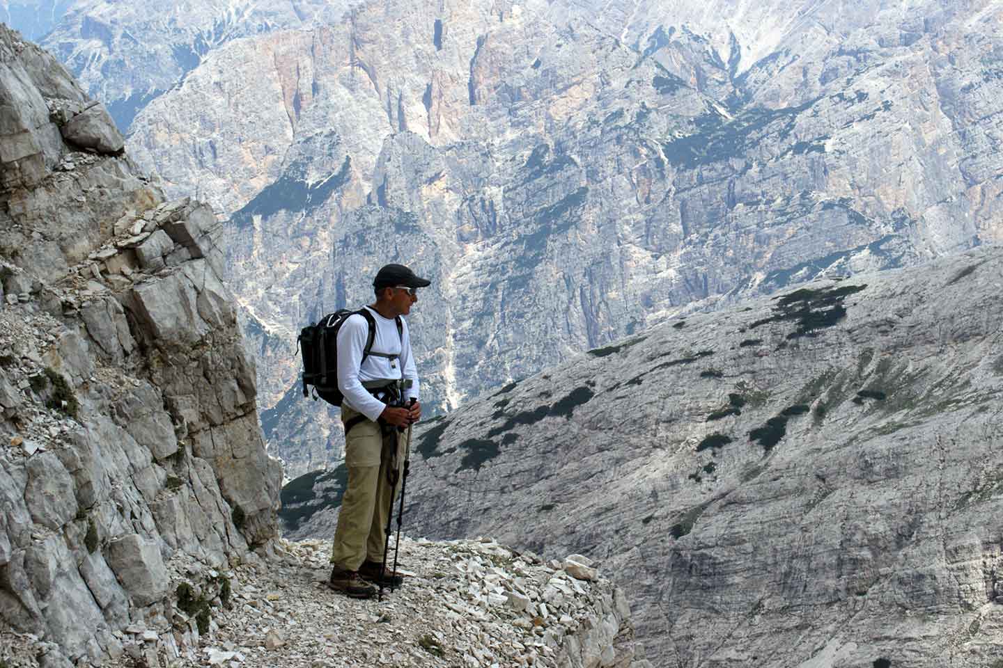 Cengia Paolina Trekking to the Tofane Group