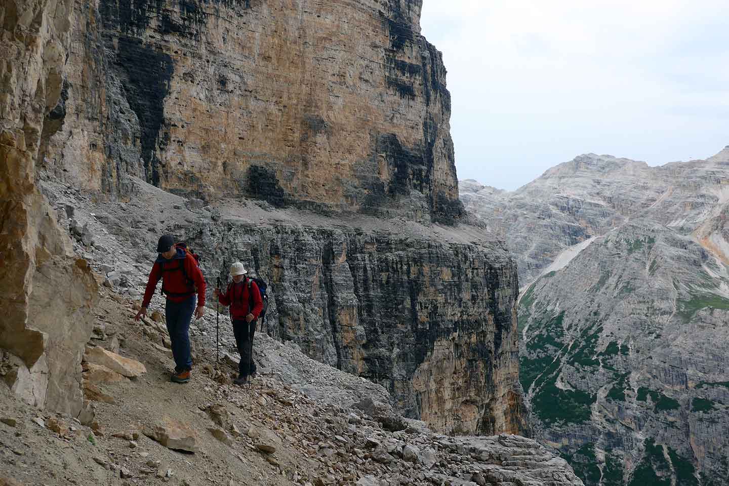 Trekking alle Tofane lungo la Cengia Paolina