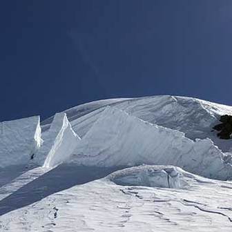 Alpinismo a Punta Parrot