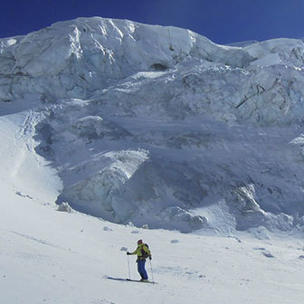 Ski Mountaineering to Mount Pasquale from Cedec Valley