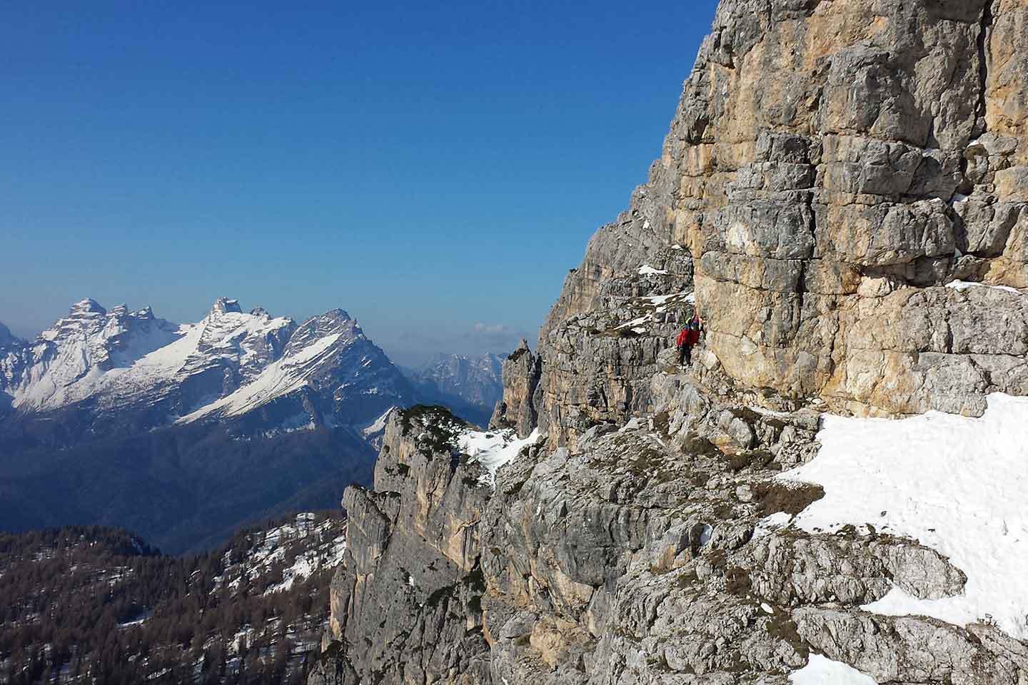 Sci Alpinismo alla Cima del Monte Pelmo