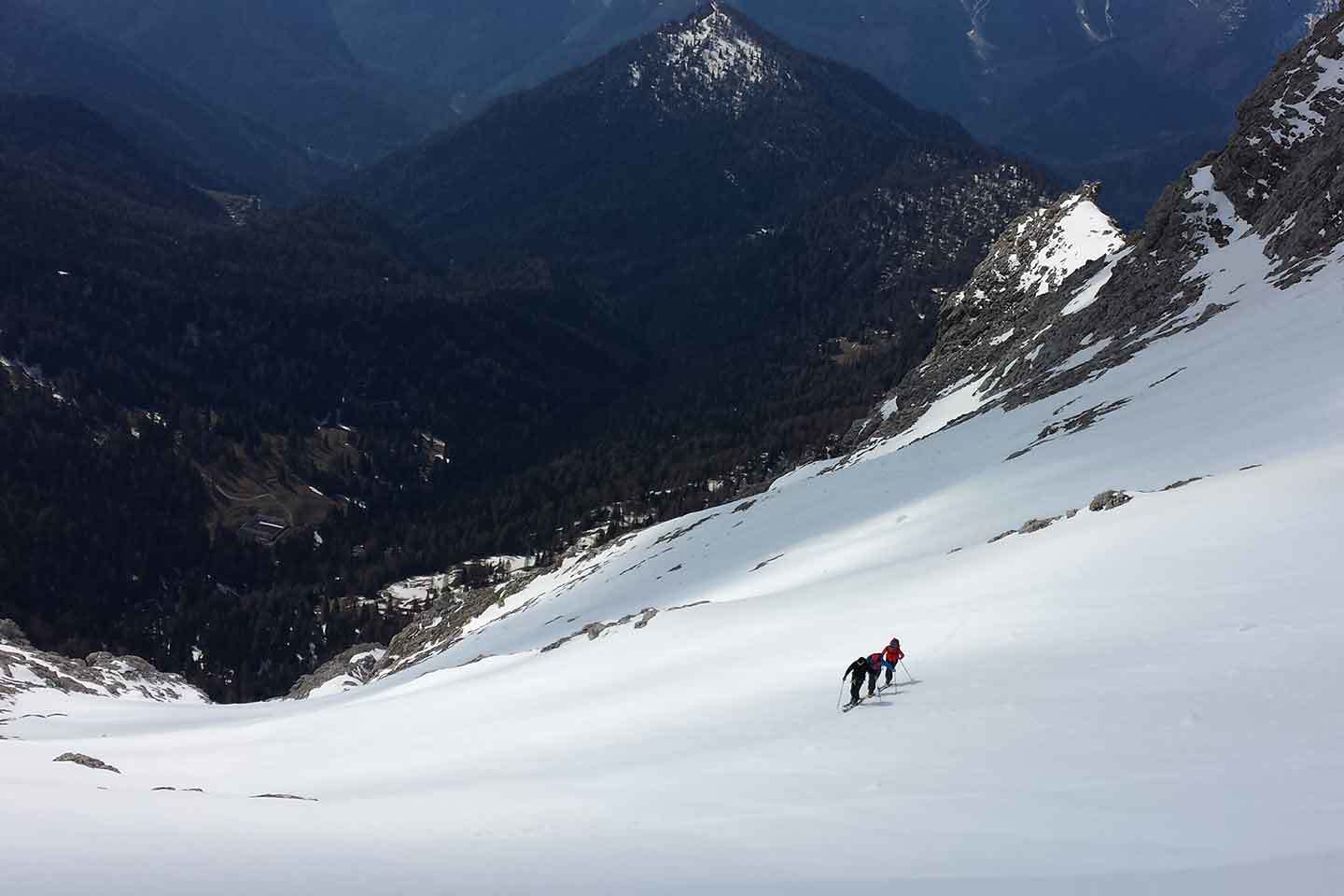 Sci Alpinismo alla Cima del Monte Pelmo