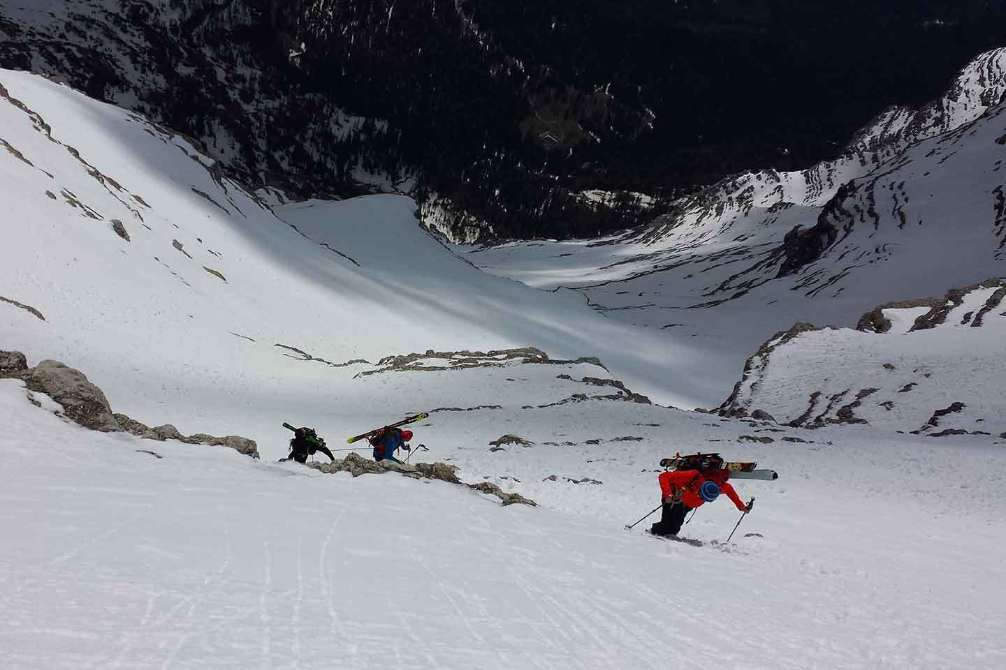 Sci Alpinismo alla Cima del Monte Pelmo