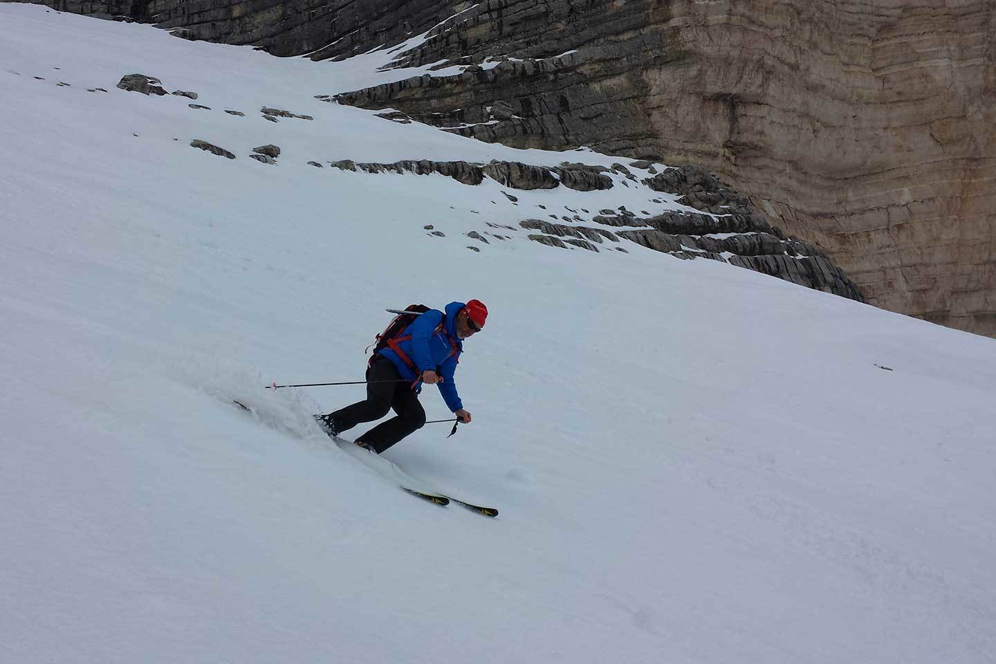 Sci Alpinismo alla Cima del Monte Pelmo