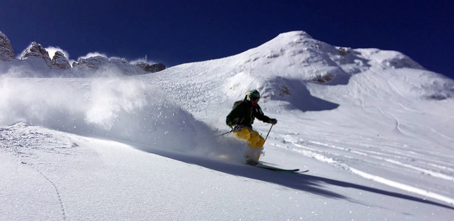 Sci Alpinismo al Piccolo Vernel nel Gruppo della Marmolada