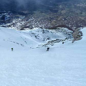 Sci Alpinismo al Monte Pescofalcone