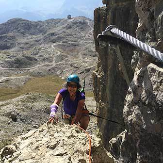 Via Ferrata Piz da Lech de Boè