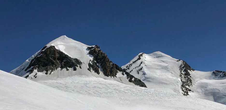 Climbing the Pollux from Cervinia