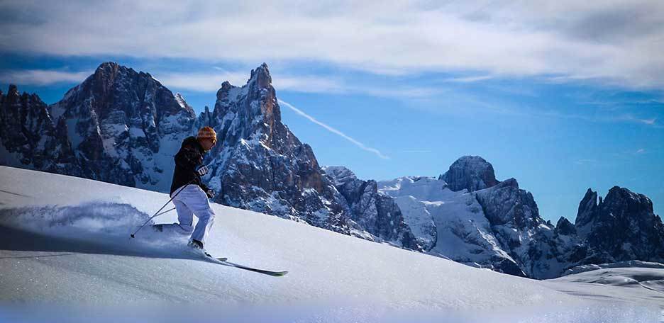 Sci Alpinismo Val Pradidali nelle Pale di San Martino