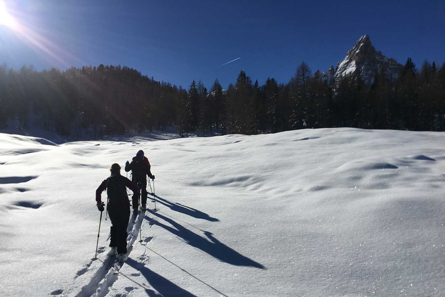 Ski Mountaineering to the Rocchetta di Prendera