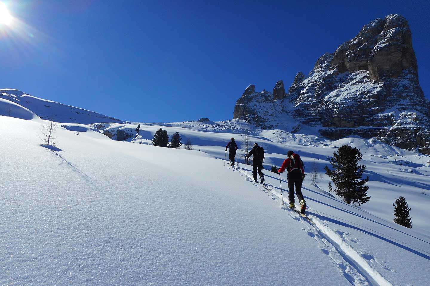 Ski Mountaineering to the Rocchetta di Prendera