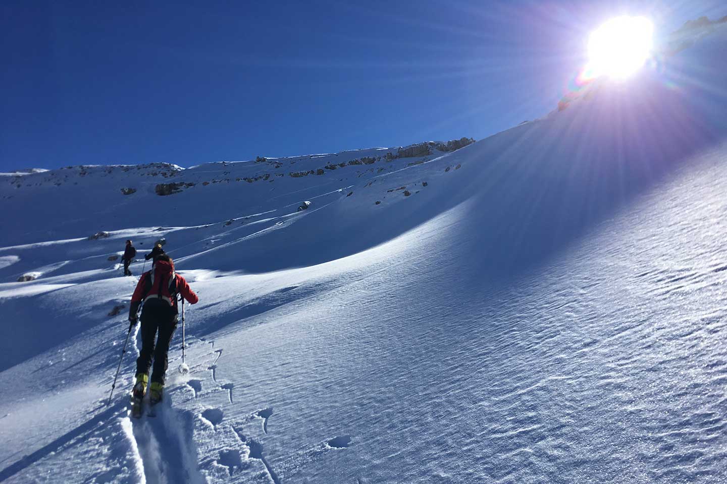 Ski Mountaineering to the Rocchetta di Prendera