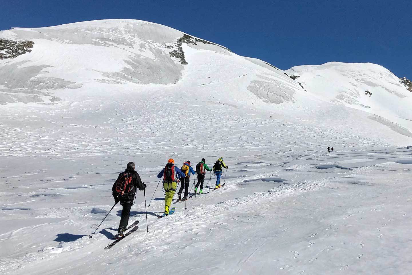 Traversata Sci Alpinistica del Monte Rosa